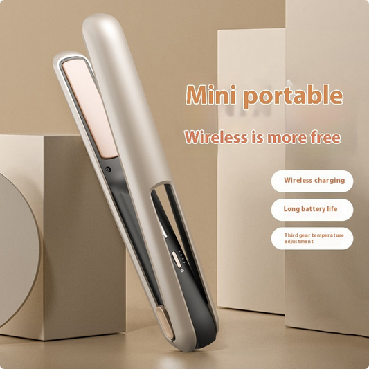 Wireless Hair Curler And Straightener
